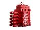Rote Farbhydraulische Ausrüstungs-Mehrweg- Ventil 224L/Min Maximum Flow HLMX15R